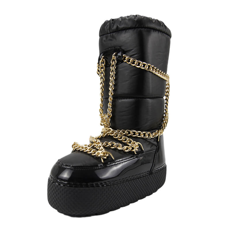 women waterproof space snow boots